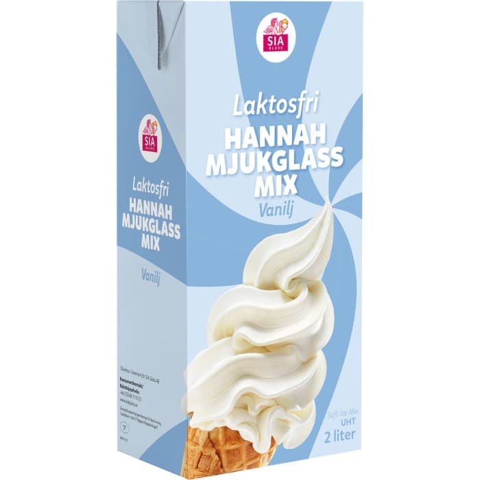 SIA Glass Mjukglassmix Laktosfri HannaH 2L från SIA Glass – köp hos Delitea