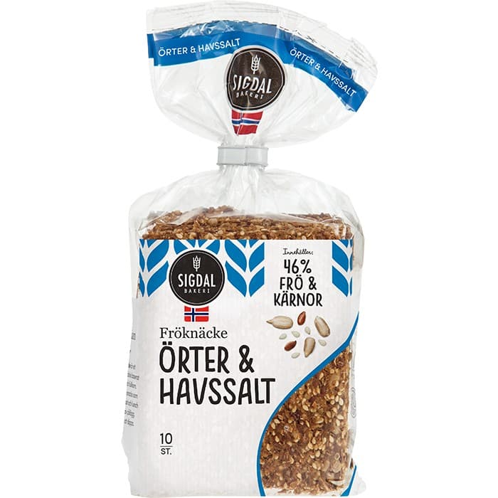 Sigdal Fröknäcke Örter & Havssalt 220g