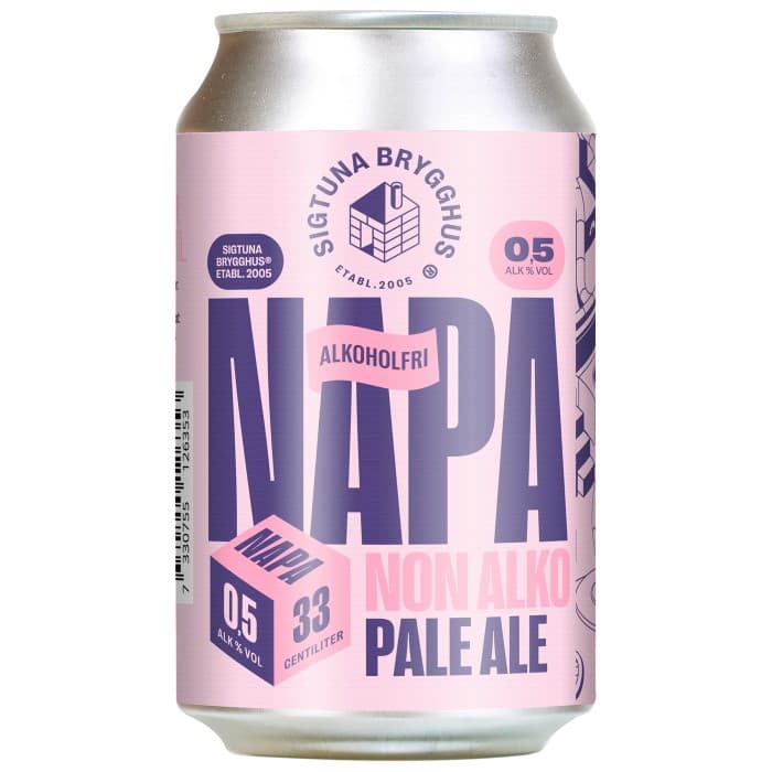 Sigtuna Napa Pale Ale Alkoholfri 0,5% Öl 33cl