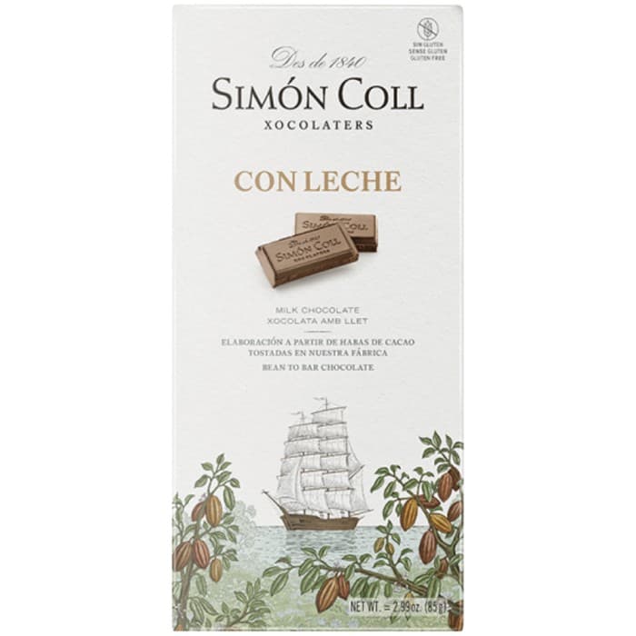 Simón Coll Mjölkchoklad 32% 85g – från Simón Coll – 46 kr – hos Delitea