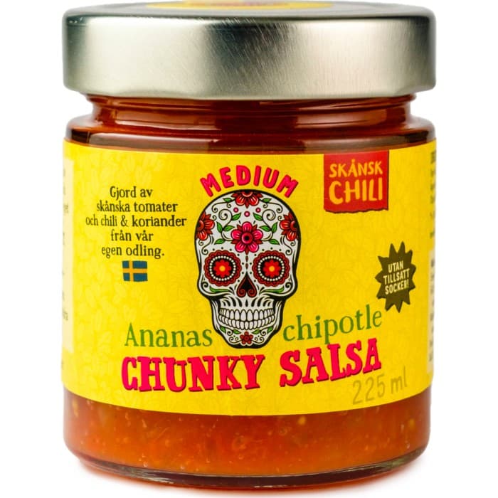 Skånsk Chili Ananas Chipotle Chunky Salsa 225ml