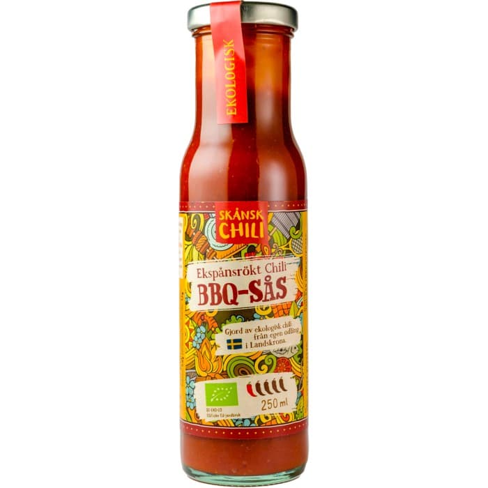 Skånsk Chili Ekspånsrökt Chili BBQ-sås 250ml från Skånsk Chili – köp hos Delitea