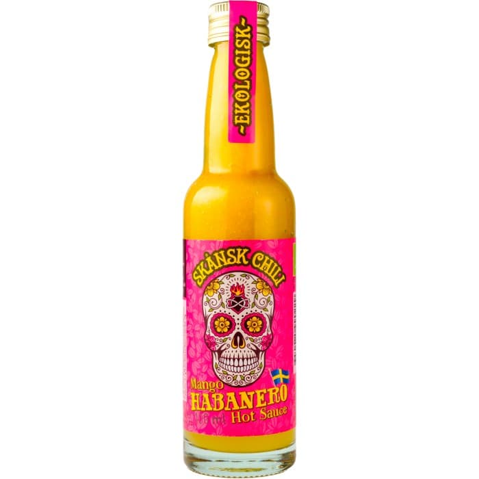 Skånsk Chili Mango Habanero Hot Sauce 100ml från Skånsk Chili – köp hos Delitea
