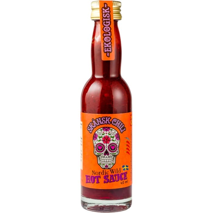 Skånsk Chili Nordic Wild Hot Sauce 40ml från Skånsk Chili – köp hos Delitea