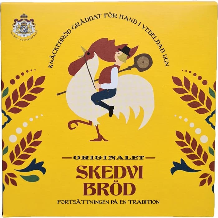 Skedvi Bröd Originalet ""Qvarting"" 160g