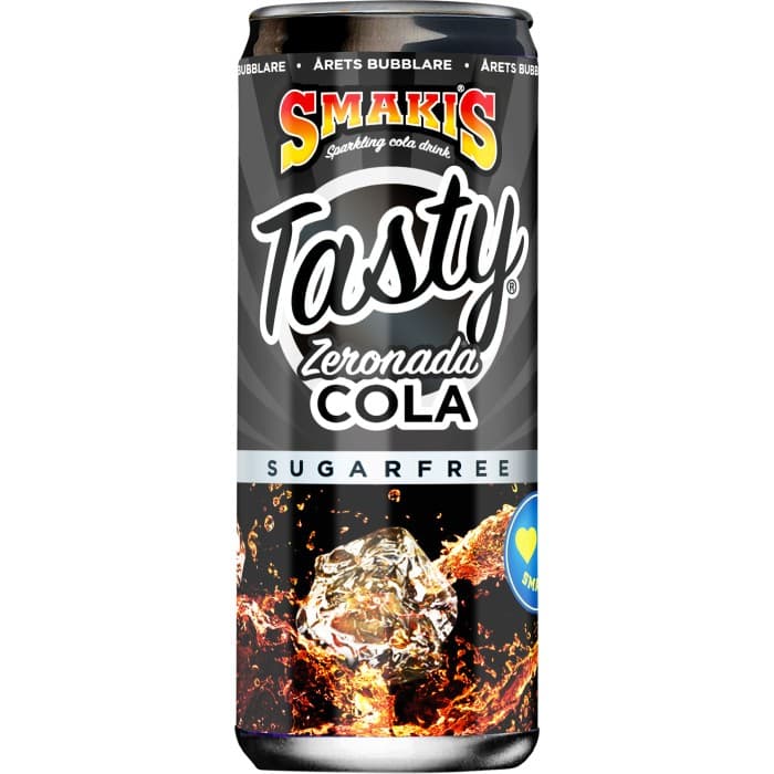 Smakis Tasty Cola Zeronada 33cl – från Smakis – 18 kr – hos Delitea