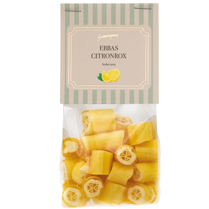 Sockerbageriet Ebbas Citron Rox 175g – från Sockerbageriet – 62 kr – hos Delitea