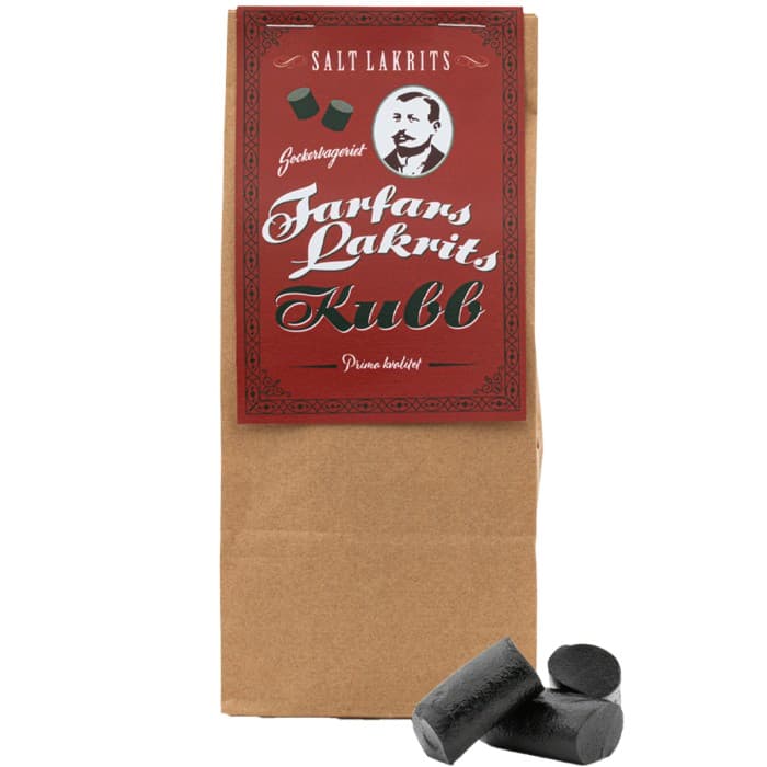 Sockerbageriet Farfars Salt Lakritskubb 150g – från Sockerbageriet – 62 kr – hos Delitea