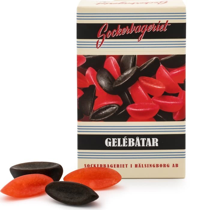 Sockerbageriet Gelébåtar 100g – från Sockerbageriet – 32 kr – hos Delitea