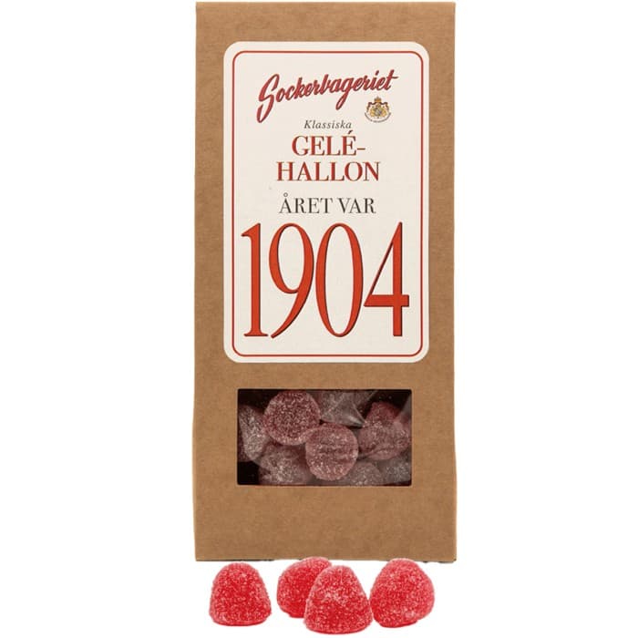 Sockerbageriet Klassiska Geléhallon 175g – från Sockerbageriet – 52 kr – hos Delitea