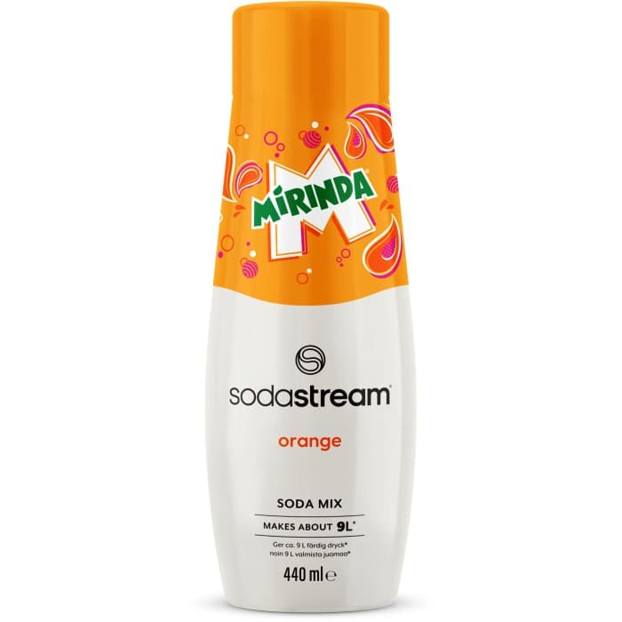 Sodastream Mirinda Orange Soda Mix 44cl – från SodaStream – 65 kr – hos Delitea