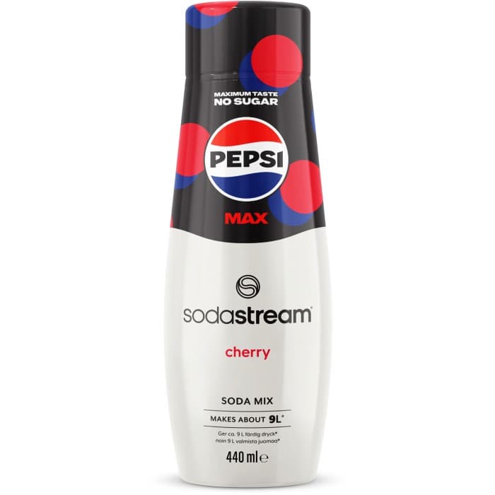 SodaStream Pepsi Max Cherry 440ml – från Pepsi – 65 kr – hos Delitea