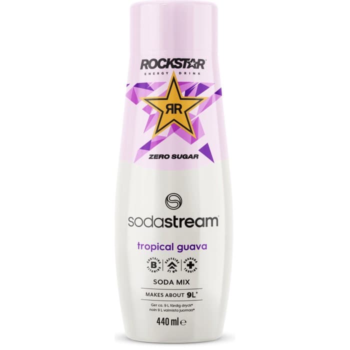 Sodastream Rockstar Energy Guava Zero 440ml – från SodaStream – 85 kr – hos Delitea