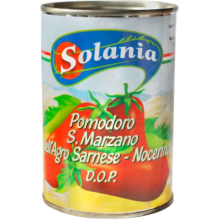 Solania Pomodoro Hela San Marzano Tomater 400g – från Solania – 40 kr – hos Delitea