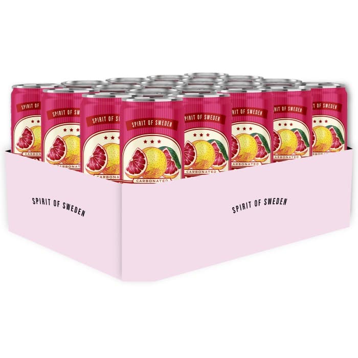 Spirit of Sweden Blodgrape Lemonad Burk 24x33cl – från Spirit of Sweden – 359 kr – hos Delitea