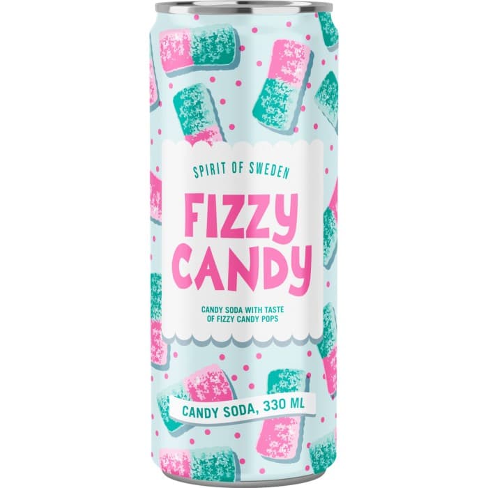 Spirit of Sweden Fizzy Candy Läsk 33cl – från Spirit of Sweden – 16 kr – hos Delitea