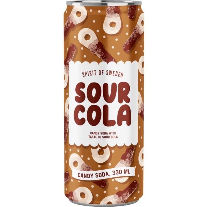 Spirit of Sweden Sour Cola Läsk 33cl från Spirit of Sweden – köp hos Delitea