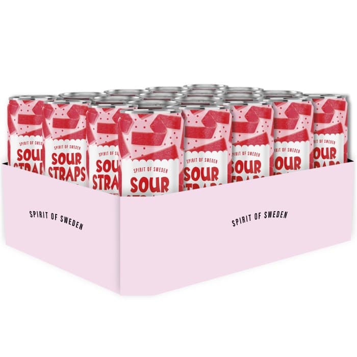 Spirit of Sweden Sour Straps Läsk 24x33cl – från Spirit of Sweden – 399 kr – hos Delitea