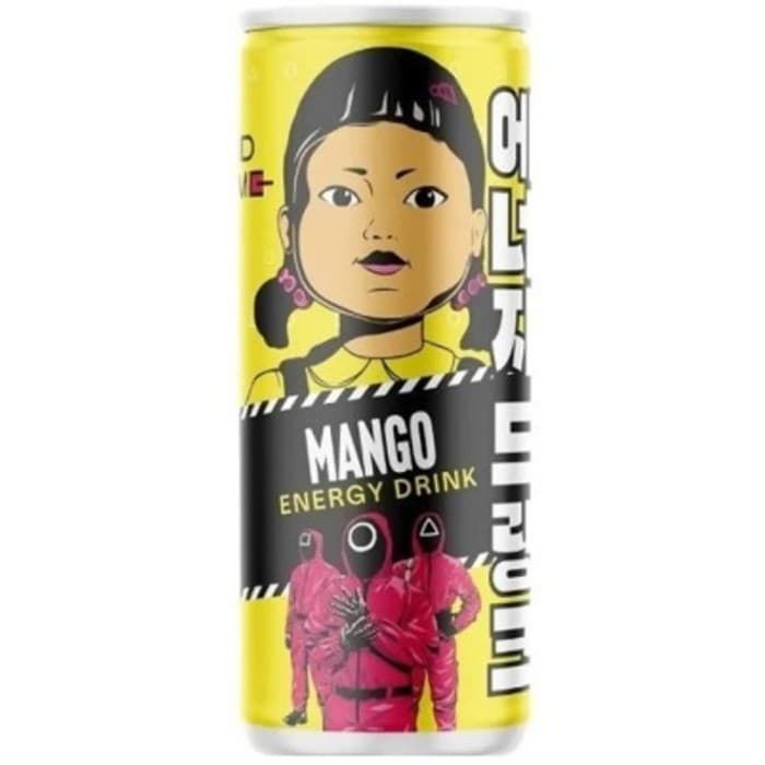 Squid Game Energy Drink Mango 250ml från Squid Game – köp hos Delitea