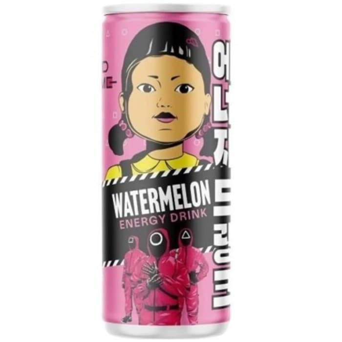 Squid Game Energy Drink Watermelon 250ml – från Squid Game – 19 kr – hos Delitea