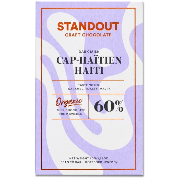 Standout Chocolate Haiti Mjölk 50g – från Standout Chocolate – 65 kr – hos Delitea