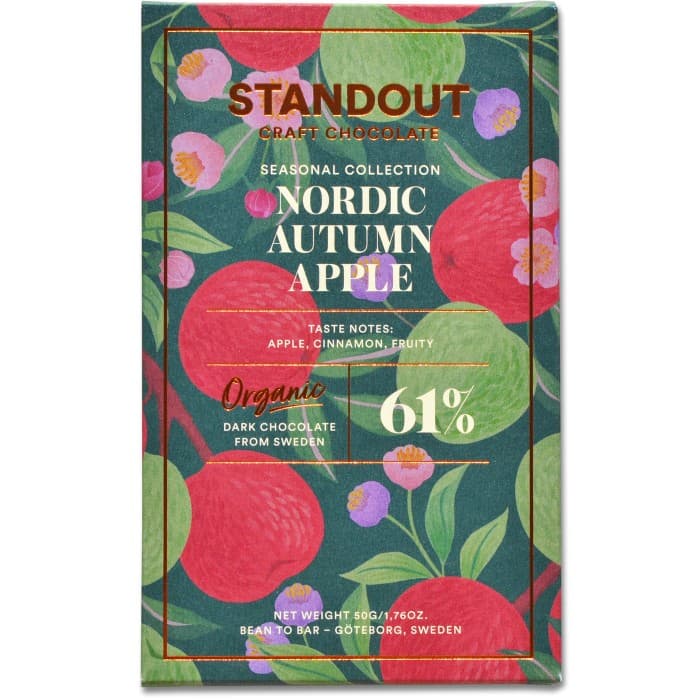 Standout Chocolate Nordic Autumn Apple 50g – från Standout Chocolate – 69 kr – hos Delitea