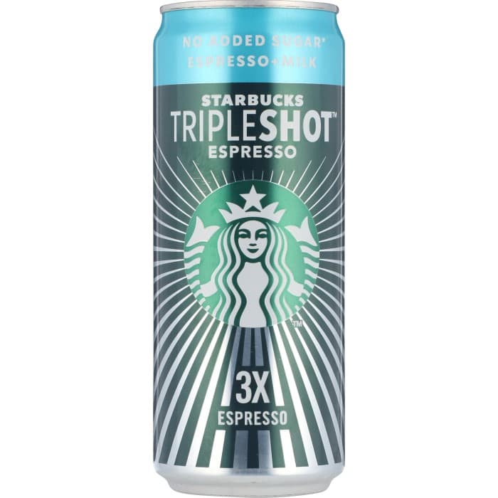 Starbucks Tripleshot Espresso No Added Sugar 300ml – från Starbucks – 27 kr – hos Delitea