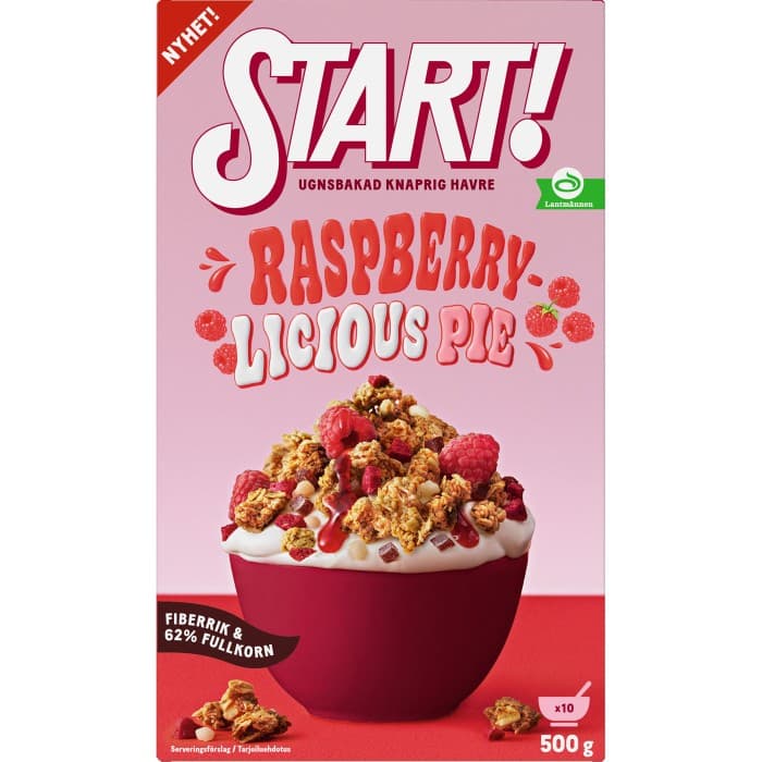 Start! Granola Raspberrylicious Pie 500g