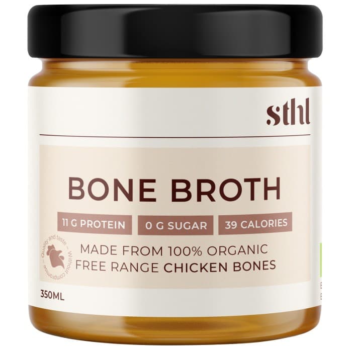 STHL Chicken Bone Broth Glasburk 350ml