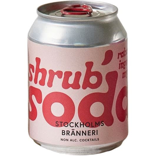 Stockholms Bränneri Shrub Soda Rhubarb 250ml