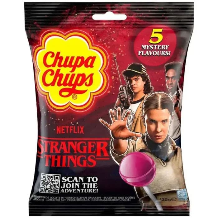 Stranger Things Chupa Chups - Red 192g – från Stranger Things – 43 kr – hos Delitea