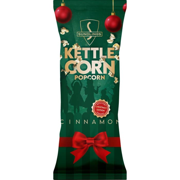 Sundlings Kettle Corn Cinnamon Popcorn 100g – från Sundlings – 18 kr – hos Delitea
