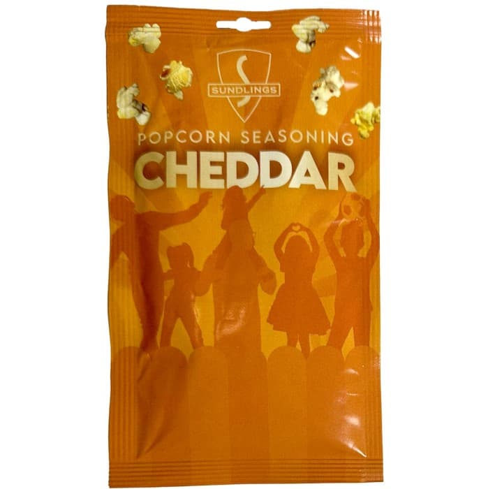 Sundlings Popcornkrydda Cheddar 26g – från Sundlings – 15 kr – hos Delitea