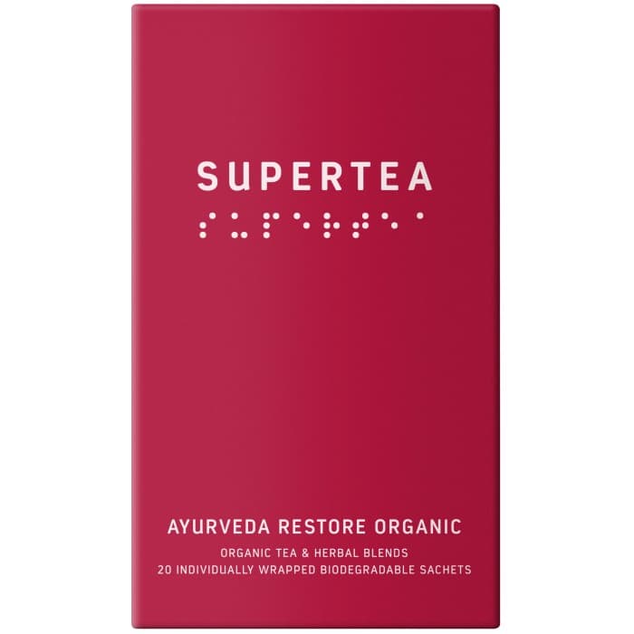 Supertea Ayurveda Restore Organic 20 tepåsar – från Supertea – 59 kr – hos Delitea