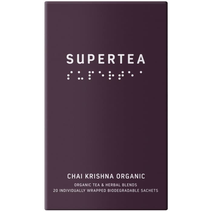 Supertea Chai Krishhna Organic 20 tepåsar – från Supertea – 59 kr – hos Delitea