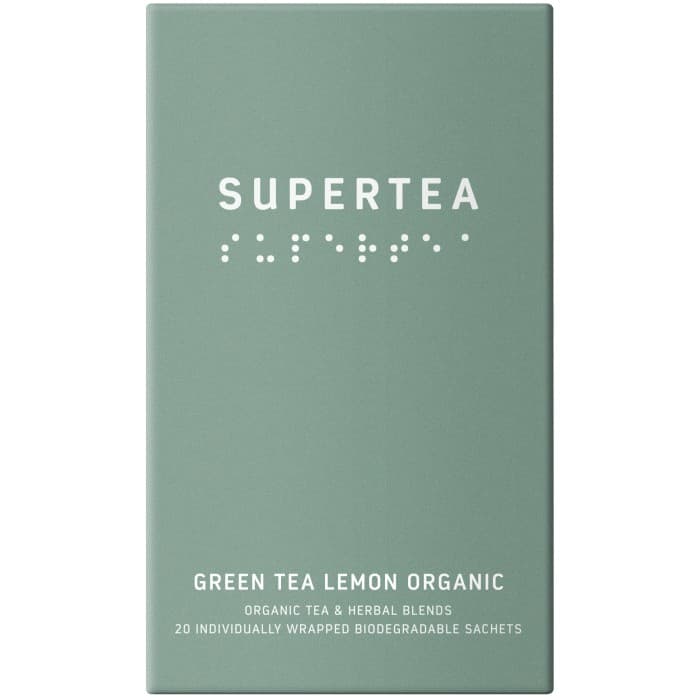 Supertea Green Tea Lemon Organic 30g – från Supertea – 59 kr – hos Delitea