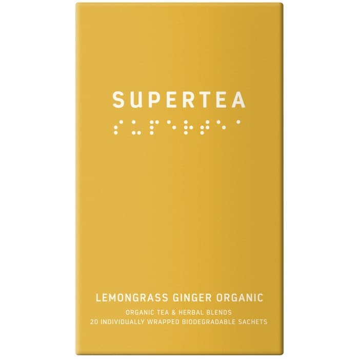 Supertea Lemongrass Ginger Organic 30g – från Supertea – 59 kr – hos Delitea