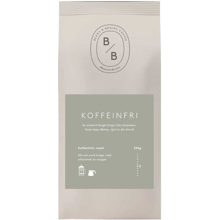 Svanfeldts Coffee Koffeinfritt Malet 250g från Svanfeldts Coffee – köp hos Delitea