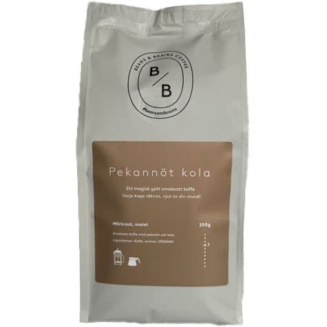 Svanfeldts Coffee Smaksatt Kaffe Pekannöt Kola Mörkrost Malet 250g från Svanfeldts Coffee – köp hos Delitea
