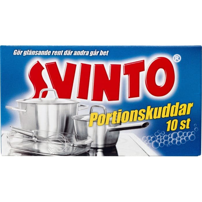 Svinto Stålull Portionskuddar 10st – 22 kr – hos Delitea