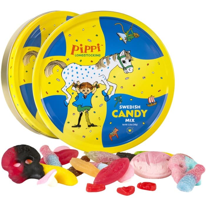 Swedish Fika Pippi Långstrump Candy Mix 340g – från Swedish Fika by Himmelsö – 99 kr – hos Delitea
