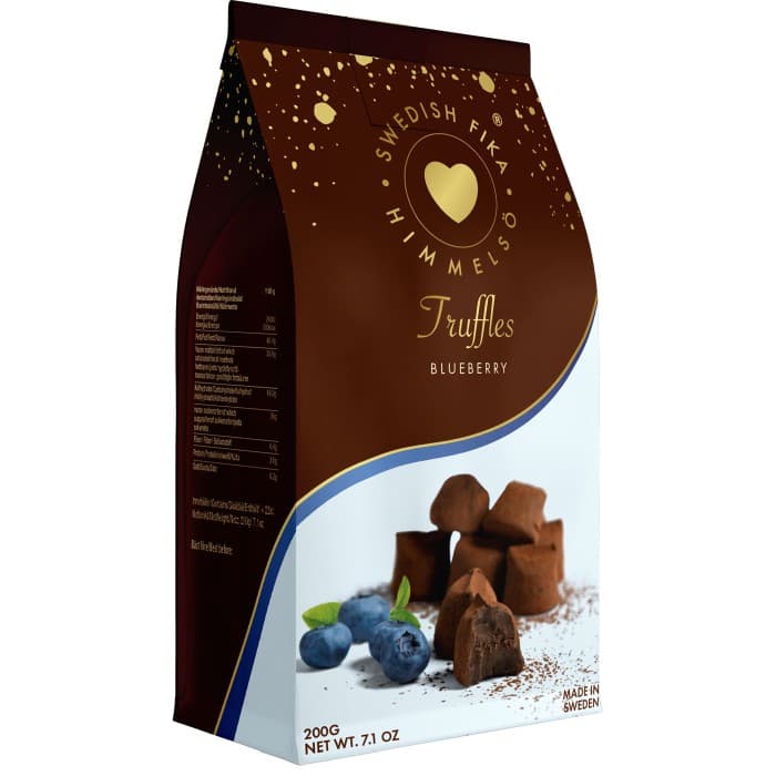 Swedish Fika Truffles Blueberry 200g från Swedish Fika by Himmelsö – köp hos Delitea