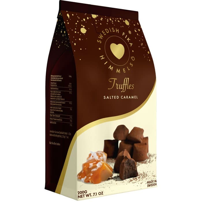 Swedish Fika Truffles Salted Caramel 200g från Swedish Fika by Himmelsö – köp hos Delitea