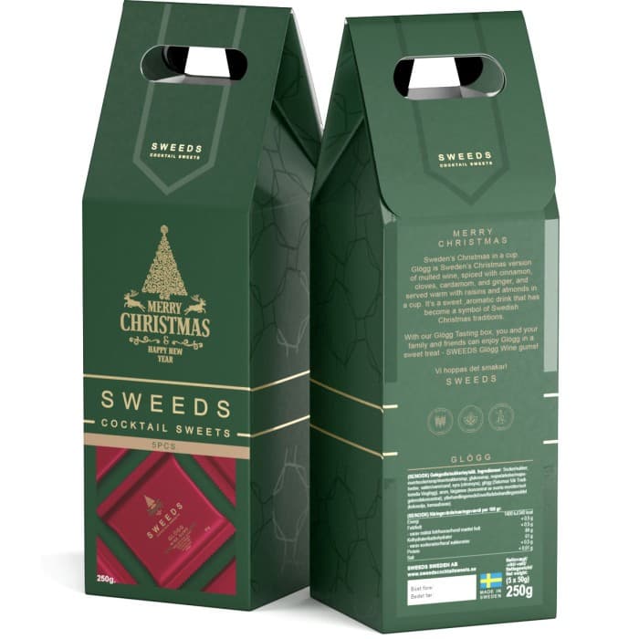 SWEEDS Cocktail Sweets The Glögg Tasting Box 250g – från SWEEDS Cocktail Sweets – 179 kr – hos Delitea