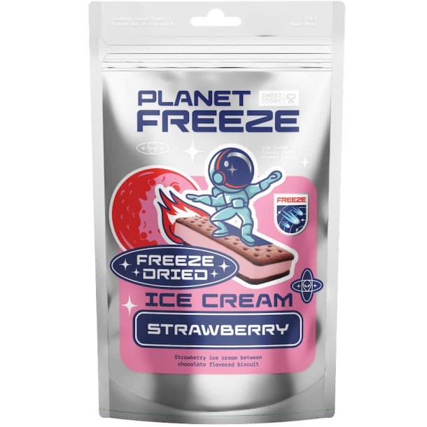 Sweet Story Planet Freeze Strawberry 40g – från Sweet Story – 49 kr – hos Delitea