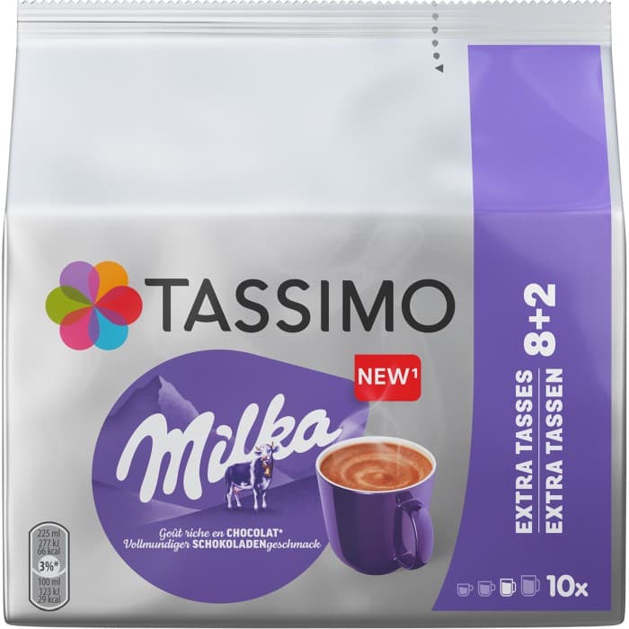 Tassimo Milka Chokladdryck Kapslar 10st