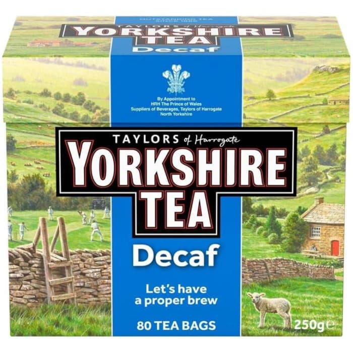 Taylors of Harrogate Yorkshire Tea Decaf Tepåsar 80-pack – från Taylors of Harrogate – 119 kr – hos Delitea