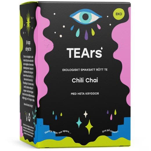 TEArs EKO Rooibos Chili Chai 15 tepåsar – från TEArs – 89 kr – hos Delitea