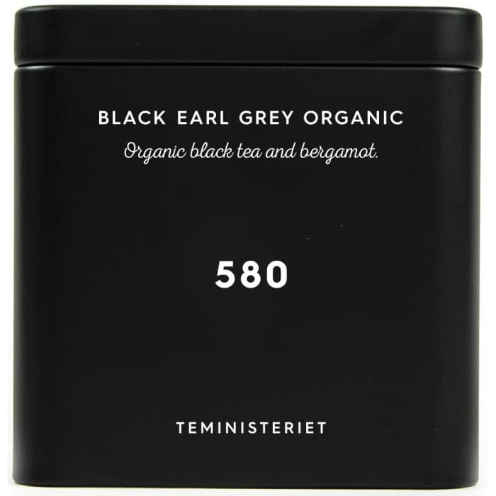 Teministeriet 580 Black Earl Grey Organic Tin 100g från Teministeriet – köp hos Delitea