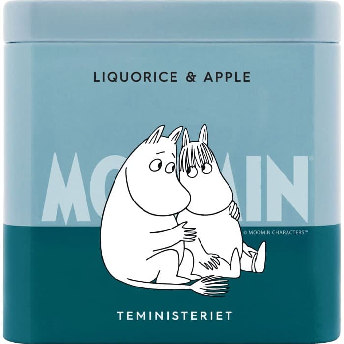 Teministeriet Moomin Liquorice & Apple Ekologisk 50g – från Teministeriet – 199 kr – hos Delitea